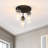 Ayva Glass Semi Flush Mount