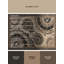 Tapis oriental doux et moelleux à motif oriental Beige de Fibonacci - reliure beige-1366265426