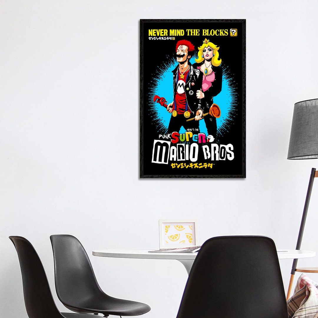 Die Sid und Nancy Nintendo Lost Levels-Leinwand