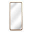 Isaiah Wood Flat Wall Mirror