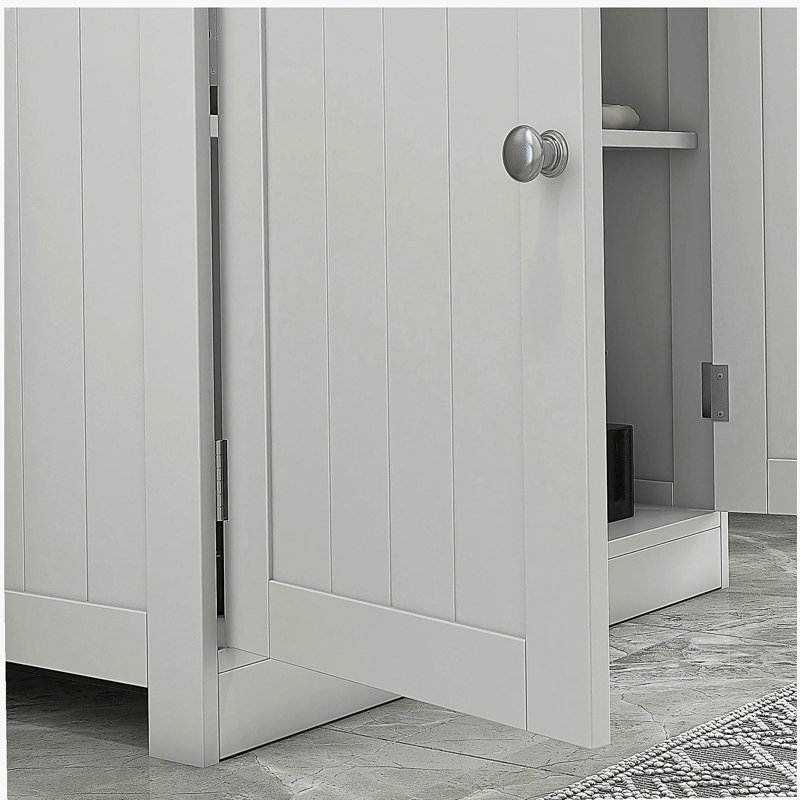 Commode de salle de bain 24 po - Blanc