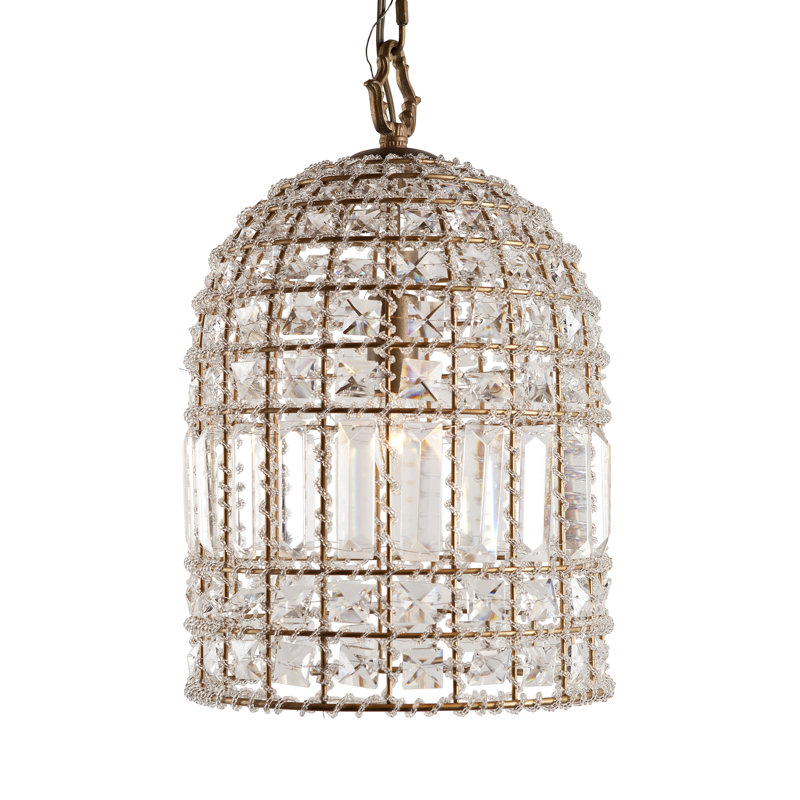 1 - Light Gold Bell Pendant