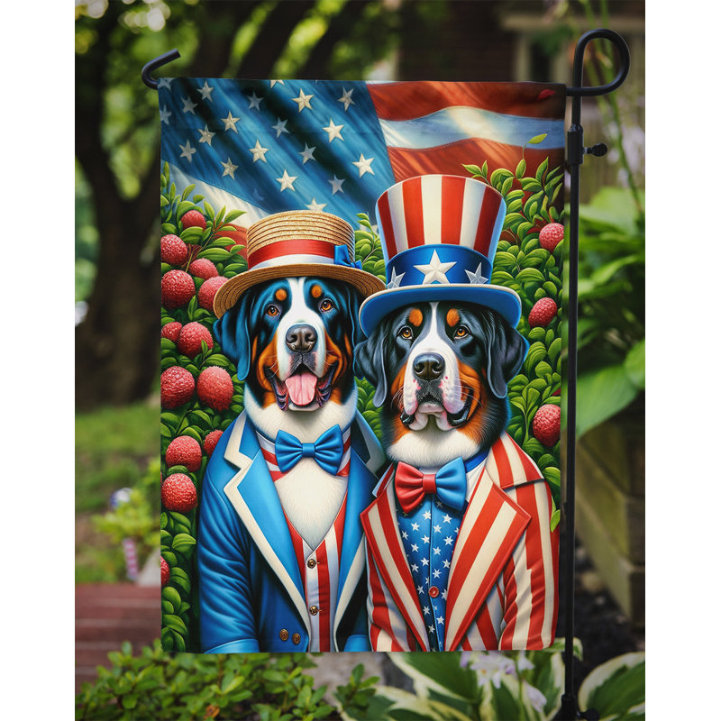 Drapeau All American Garden, Grand bouvier suisse