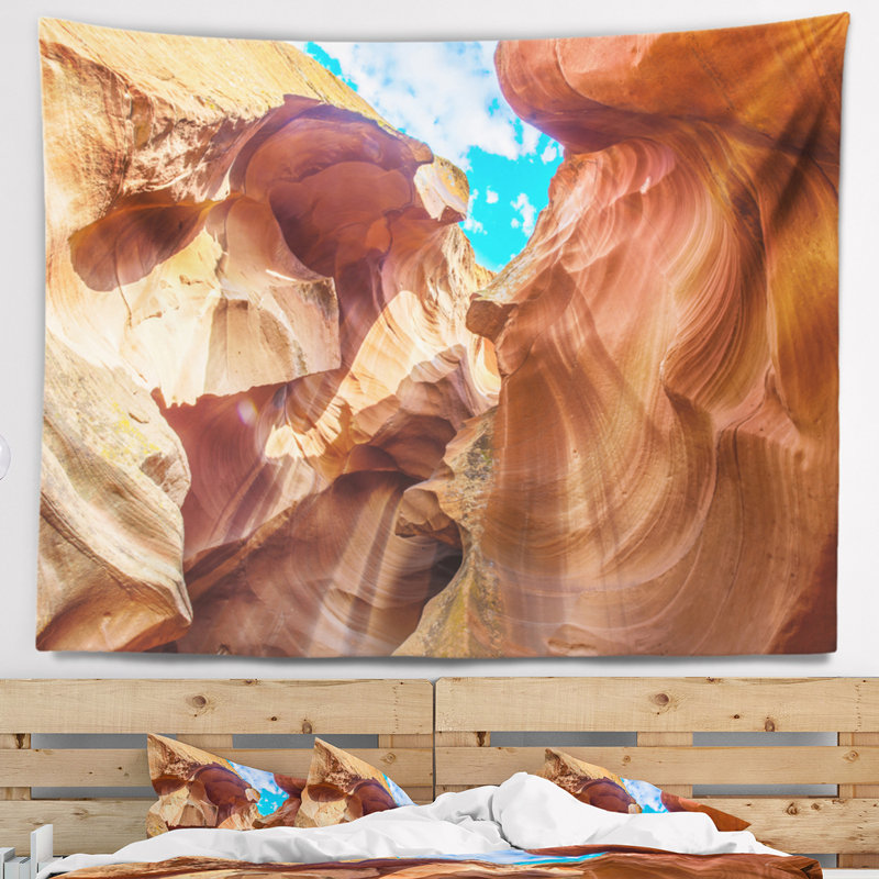 Tapisserie paysage paysage du canyon Antelope, H 50 po x l 60 po