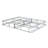 Foldable 9 In. Metal Mattress Bed Base, Twin-XL Size Box Spring Foundation Bed, Grey-509369084