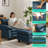 Colbey 56" Corduroy Sofa Chair With Ottoman-318438797