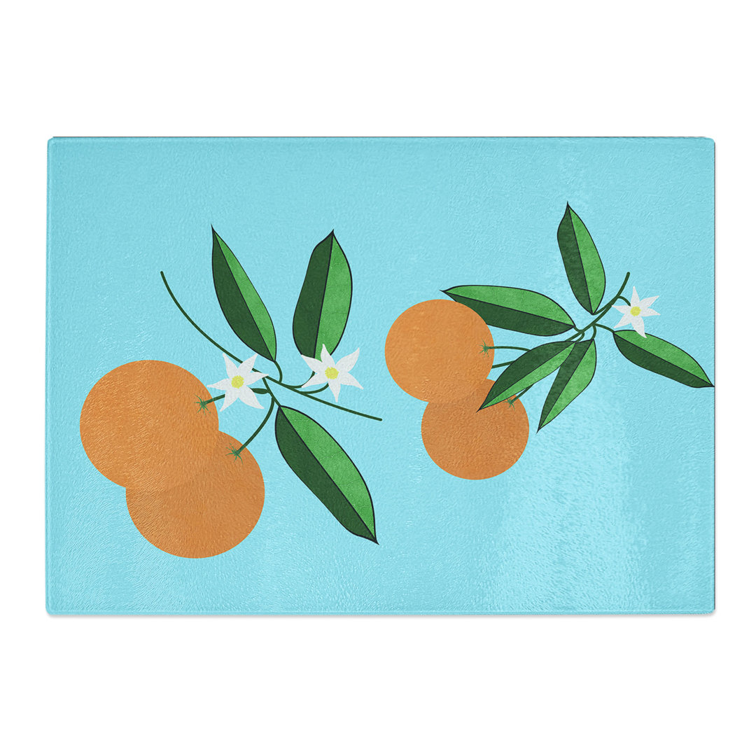 Orange Blossom Chopping Board