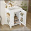 Meuble-lavabo 24 po avec rangement latéral ouvert-489107527