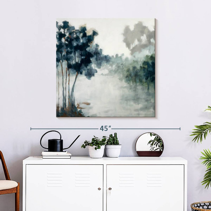 Soft Winter Light, 30" H x 30" W