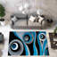 Tapis noir Maez