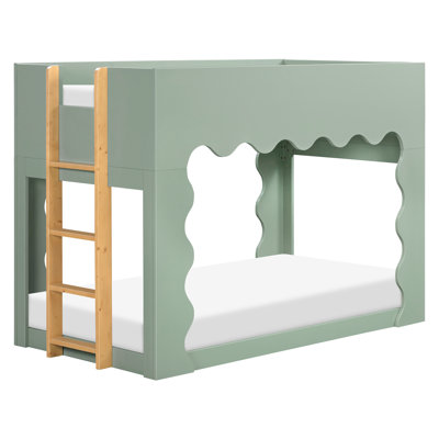 Lido Wave Convertible Low Loft Twin Bed