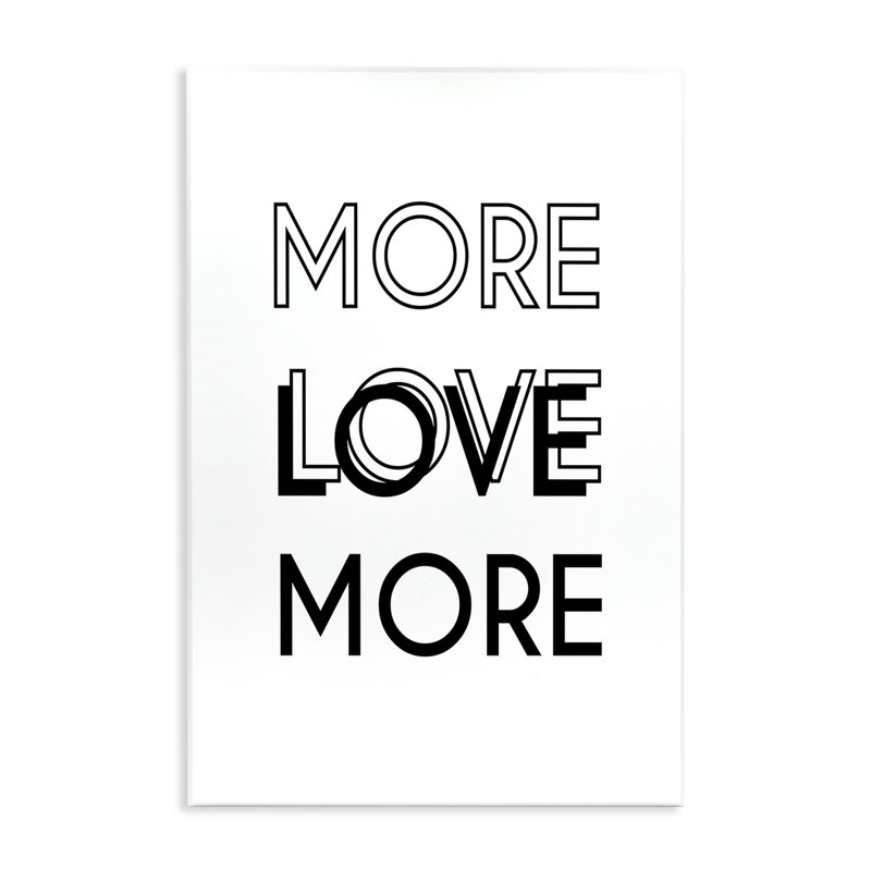 «More Love» par Martina Pavlova, H 15 po x l 10 po
