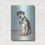 Art mural en métal luxueux «Pet Portrait 1» par Annie Warren, 16 po x 24 po-114968868