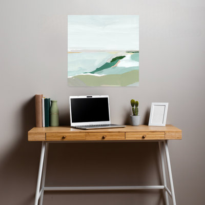 «Calm Coastline In Soft Hues Coastal Landscape», art mural