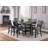 Barrone 6 - Person Double Pedestal Dining Set