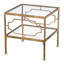 Genell Glass End Table