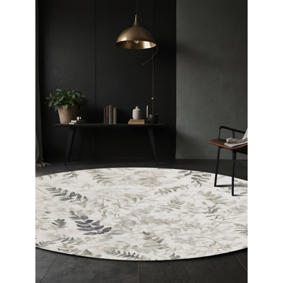 Tapis gris soyeux et moelleux