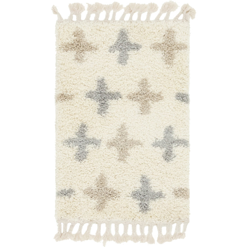 Mitzy Geometric Indoor Rug, Rectangle 2'2" x 3'