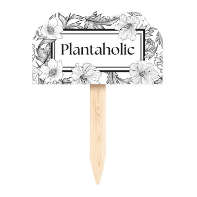 Piquet de jardin Plantaholique