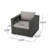 Parfrey Wicker Outdoor Lounge Chair-275319818