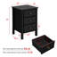 Table de chevet 3 tiroirs Anitrea-1268364552