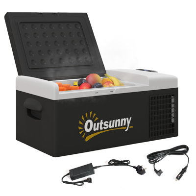 Outsunny 0.016m³ L Freestanding Mini Fridge