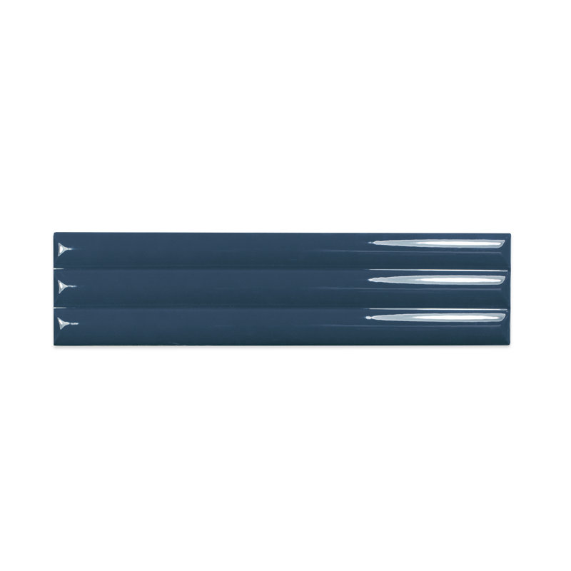 Carreau de céramique à bord droit 12 po x 3 po Galor-Liniar, Novi