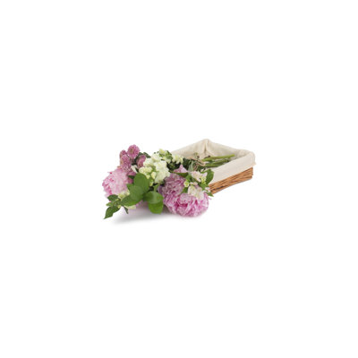 Glenda Wicker Lined Storage Tray