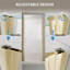 Porte de douche pivotante en verre sans cadre-94298793-129687865