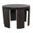 Fluted Solid Wood End Table