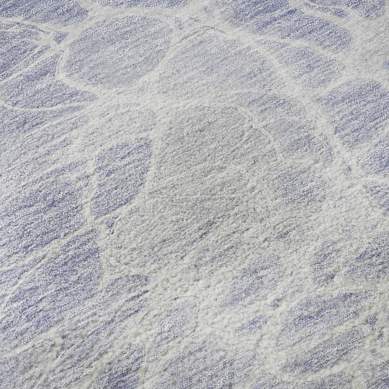 Premium Machine Washable Arnette Lavender Rug, Rectangle 10' x 14'
