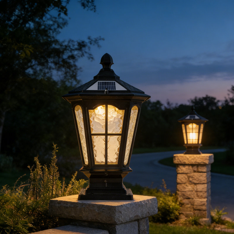 Solar Powered Wall Light