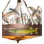 Boulders 6 - Light Semi Flush Mount