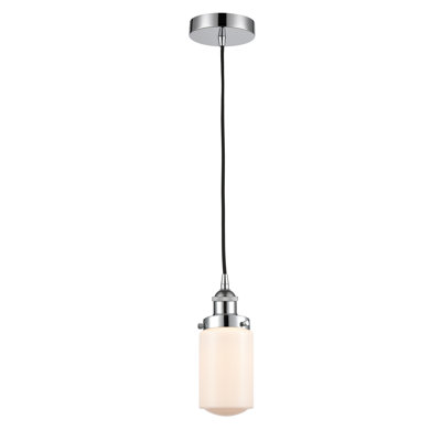 Luminaire suspendu cylindrique à 1 lumière Saroyan