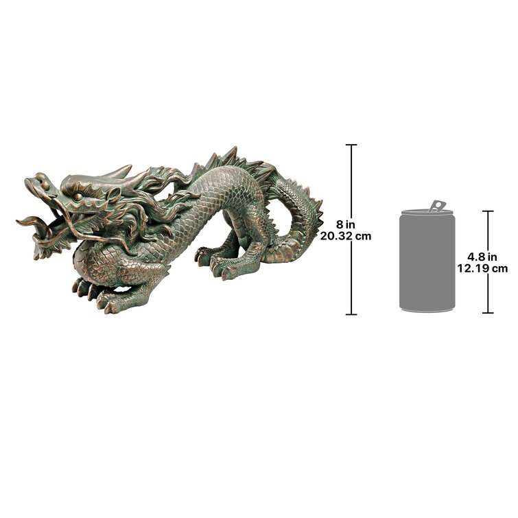 内祝い Design Dragon Toscano Two Set Benevolent Asian Toscano Dragon The  Statue Sculpture: by Design Design Toscano