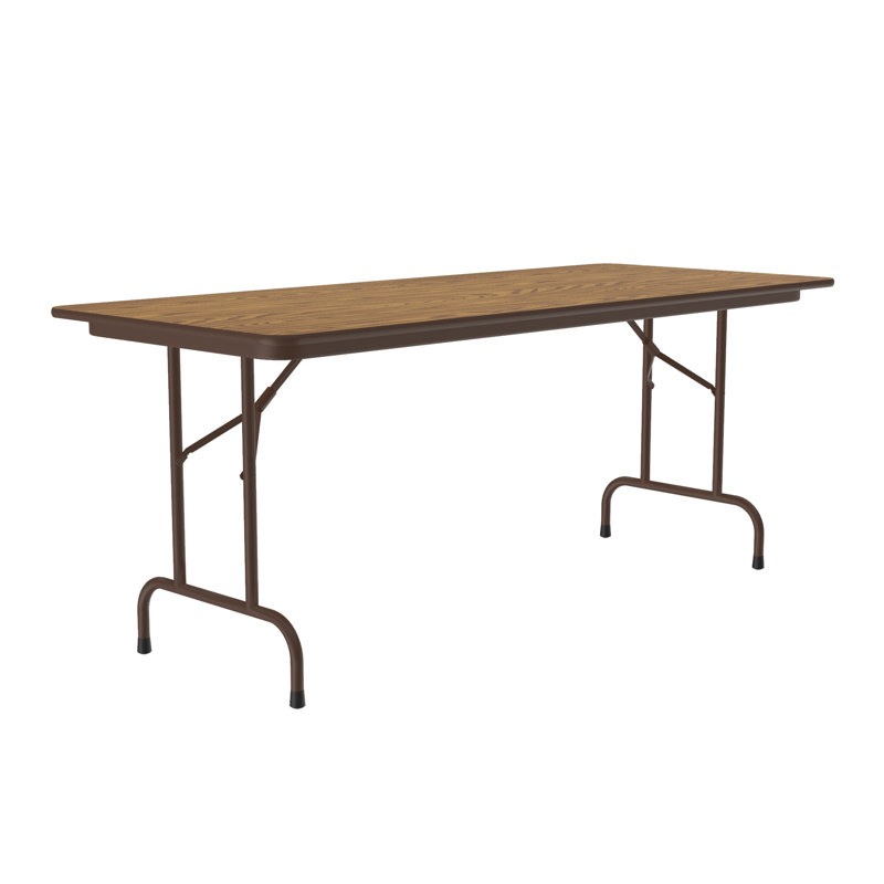 Table pliante portative 60 ", H 29 po x L 96 po x l 30 po, Noyer