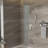 16 Inch Ceiling Mount Shower With Dual Head, Brushed Nickel Feature Mounted-120883111