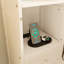 Lit plateforme en bois avec tablette de rangement et 2 stations de charge, cadre de lit avec 3 tiroirs-1459994925