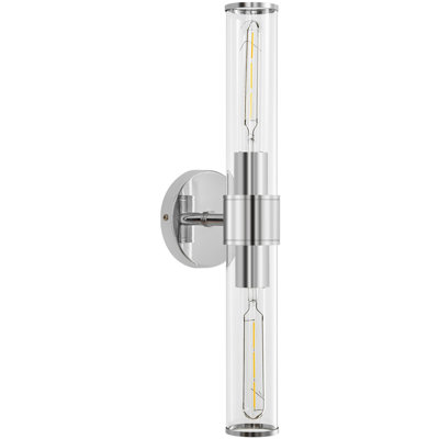 Almetta 2 - Light Bathroom Dimmable Vanity Light Bath Bar Fixtures