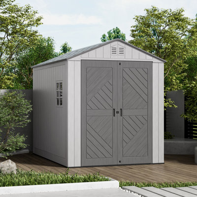 Remise de rangement pour l'extérieur l 6 pi. X P 11 pi. Decksplore