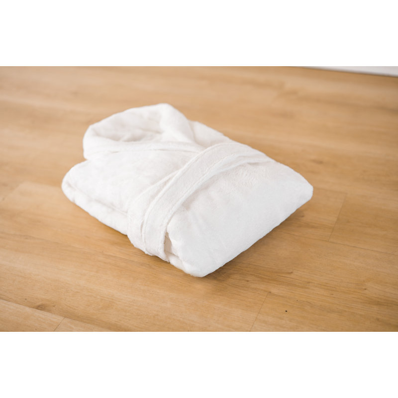 Peignoir coth châle relaxe 100% coton terry