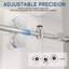 50 à 54 po X P 74 po H Porte de douche coulissante simple sans cadre Verre transparent-121564034