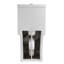 Une toilette, 1,1 / 1,6, chasse d'eau Tornado, hauteur, siège de chaise confortable, double siphon, cuve sans rebord, blanc brillant à fermeture douce, fonctionnement en douceur, efficacité de l'eau moderne