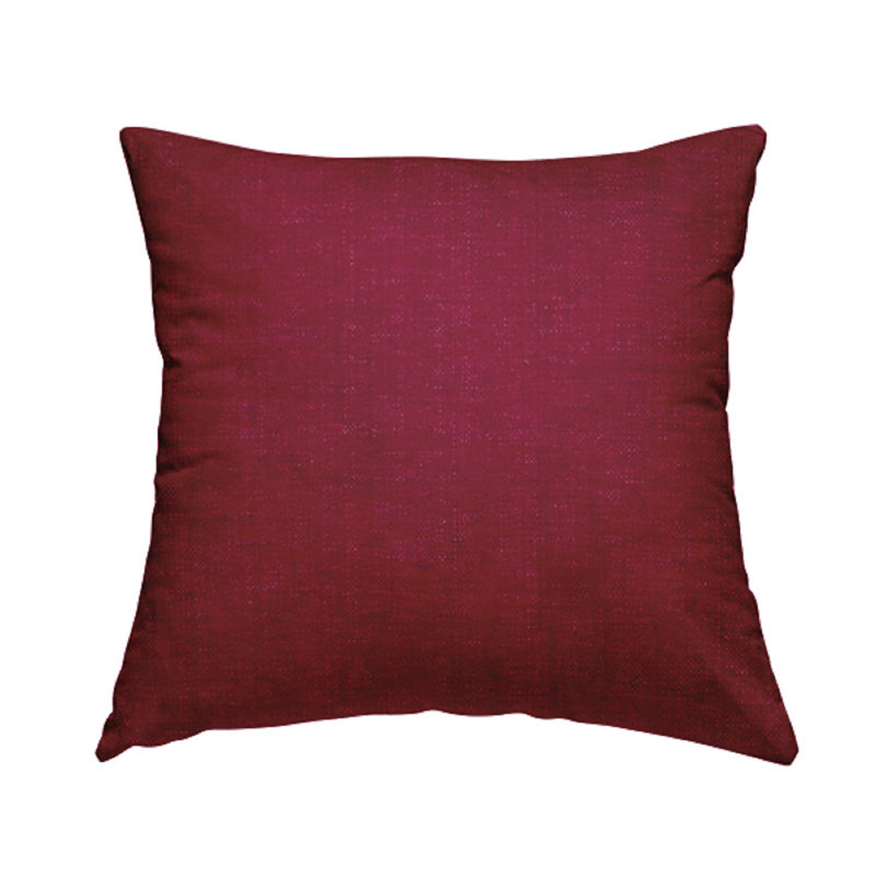 Fedel Rectangular Throw Cushion, Red