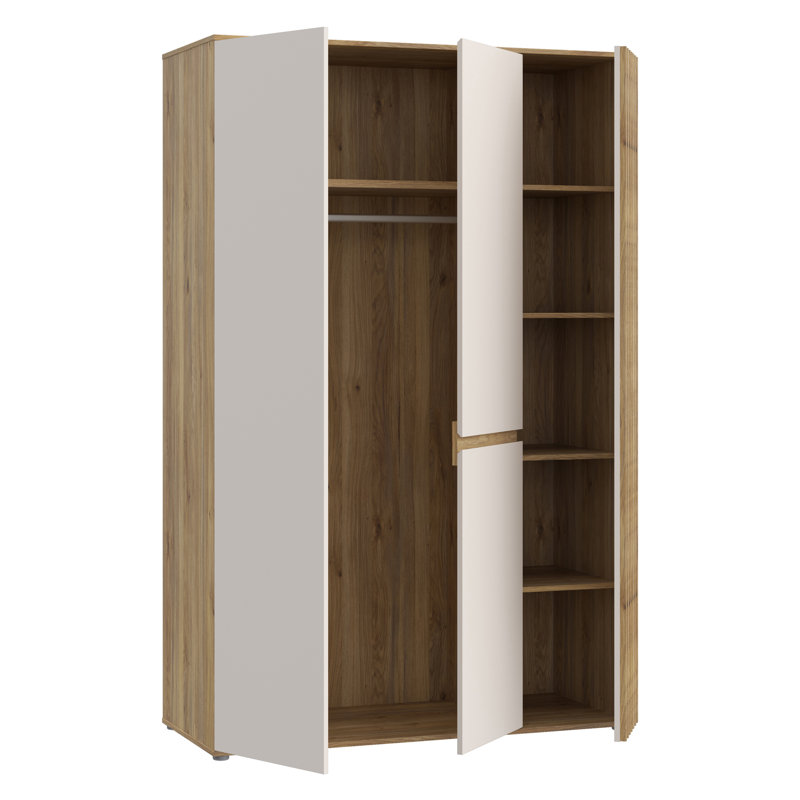 Tarance 3 Door Manufactured Wood Wardrobe