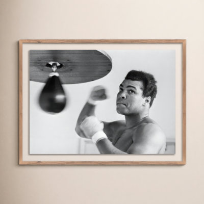 Muhammad Ali Punching Bag by Getty Images