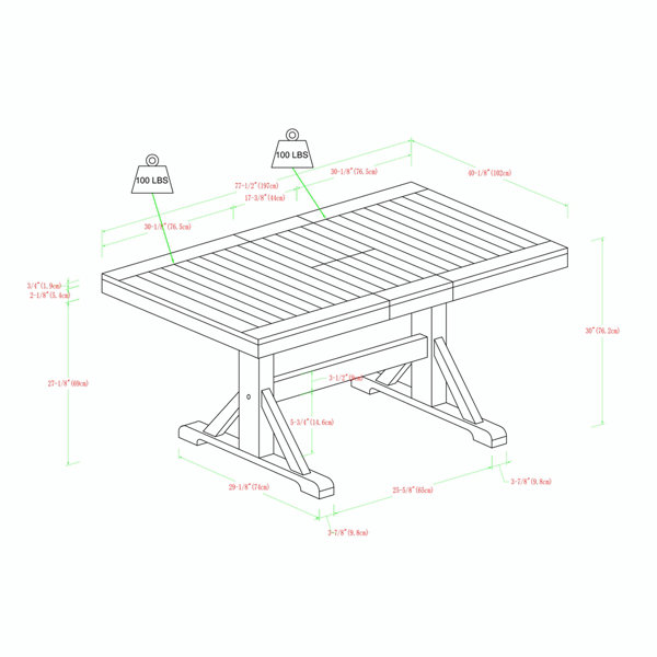 Dimensions du produit