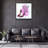 Stunning Decorative Tempered Glass Painting, 19.7 x 19.7 Inches | 100% Tempered Glass, Thickness: 0.16 Inches | UV Printing for Vibrant Colors | Perfect for Home Décor, Living Room or Office Wall Art