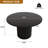 Cuji 47'' Round Pedestal Dining Table-1117090638