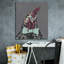  «Dapper Dude» par Michele Norman, art mural sur toile, 26 po x 30 po